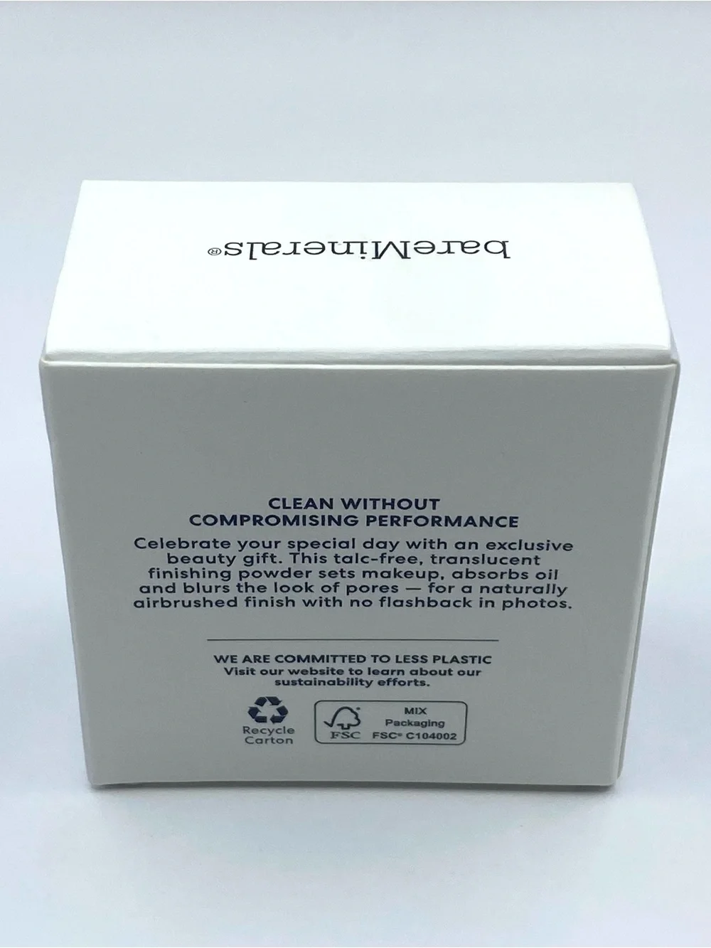 BareMinerals Original Mineral Veil Loose Setting Powder Translucent‎ Travel Size